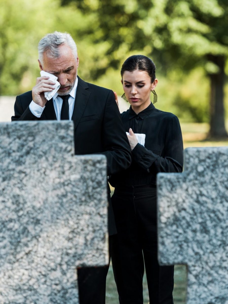selective focus of upset man crying near woman on funeral e1636904714900.jpg